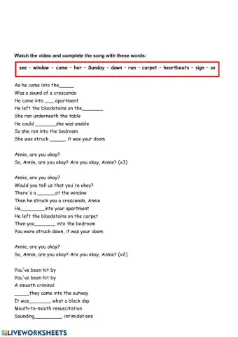 Smooth criminal. Michael Jackson