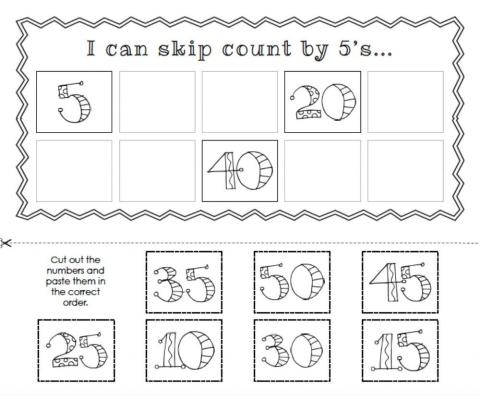 Counting by 5's