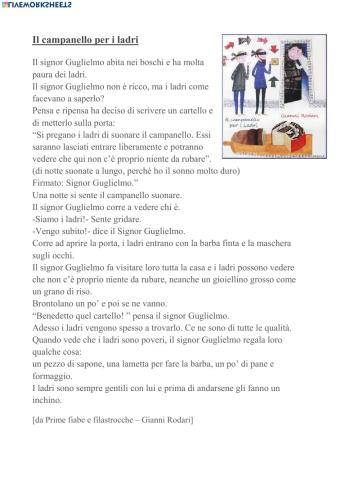 Il campanello per i ladri