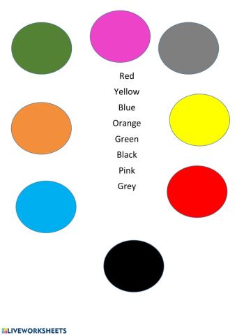 Colors names