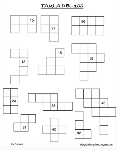Taula del 100