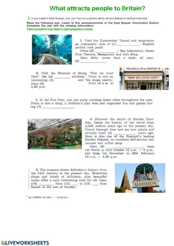 What attracts people to Britain?