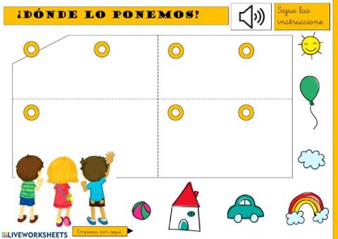 Dónde lo pongo - Orientación espacial