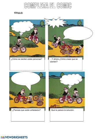Comic: la bici