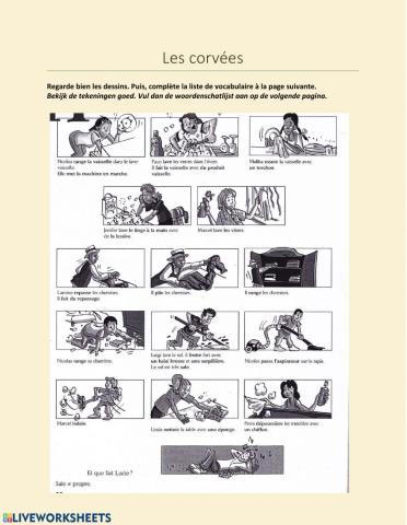 Les corvées