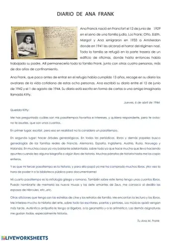Diario de Ana Frank