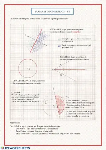 Lugares geométricos 9.1