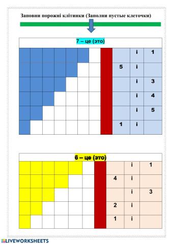 Состав числа Склад числа