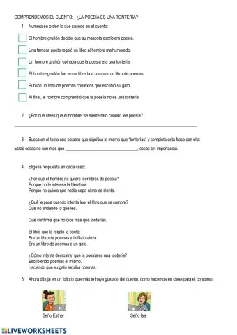 Comprensión lectora