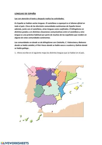 Las lenguas de España