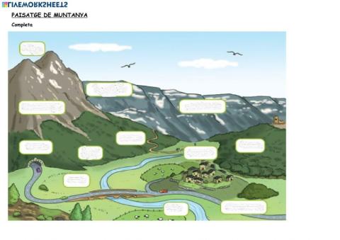 Paisatge de Muntanya i de plana