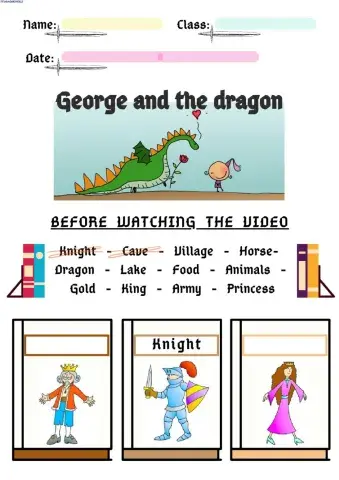 George and the dragon