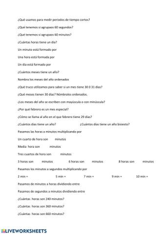 Lapuerta medidas de tiempo II