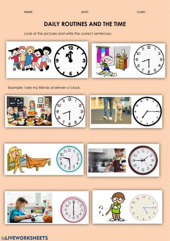 Routines and The Time