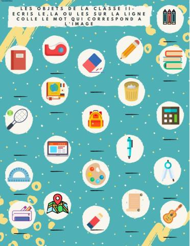 Les objets de la classe