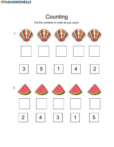 Counting 1-5