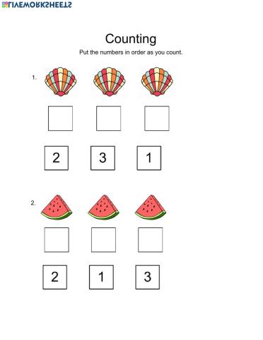 Counting 1-3