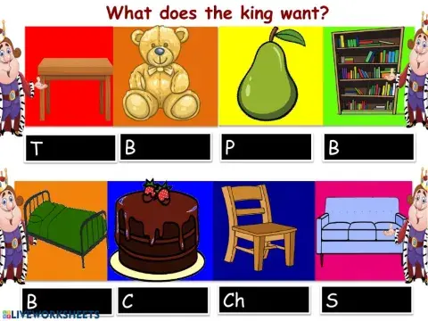 What does the king want ?