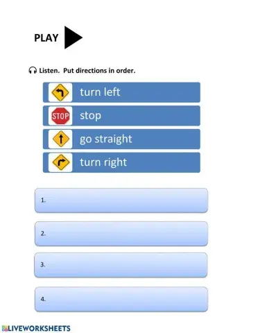 Listening to Directions