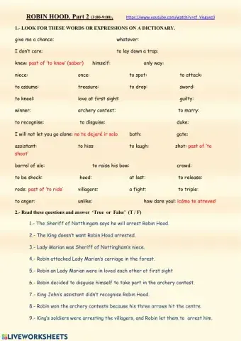 Robin Hood (part 2)