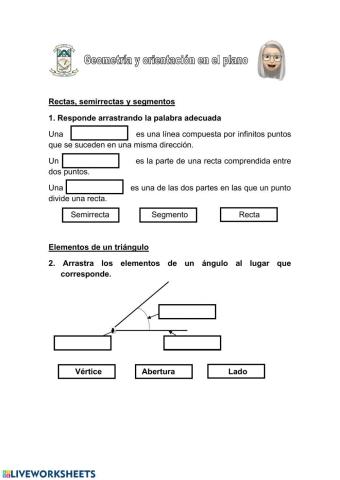 Geometría y orientación en el plano.