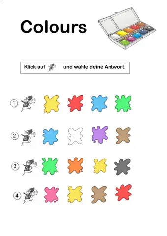 Colours 1 - Grundschule