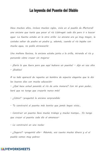 El Puente del Diablo