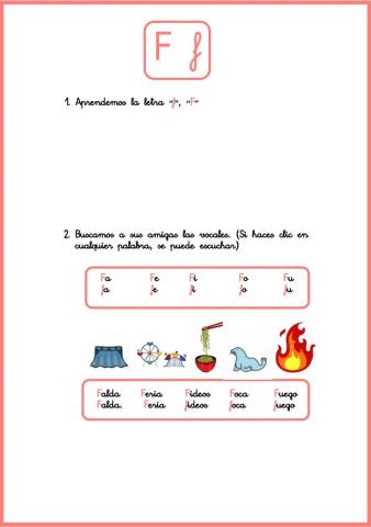 La letra -F-