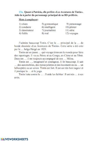 Les contes 6ème classe