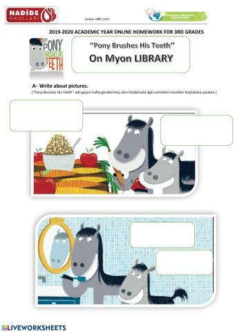 Myon ''Pony Brushes His Teeth''
