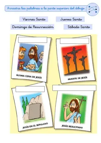 Los días de la Semana Santa