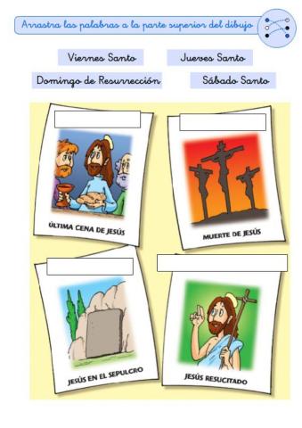 Los días de la Semana Santa