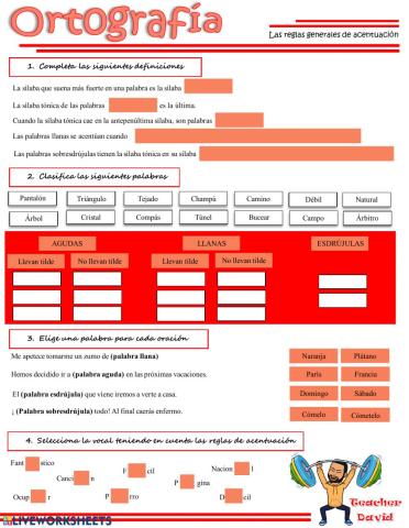 Acentuación