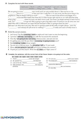 A place to call home: practice paper