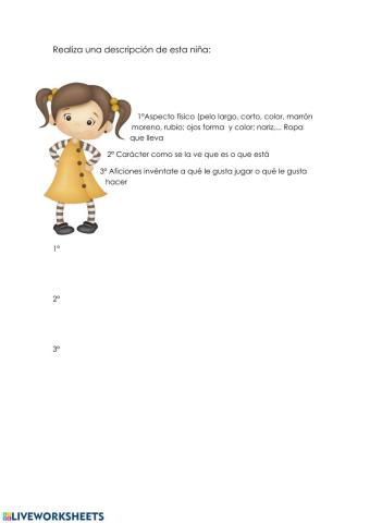 Texto la Descripción  Lengua