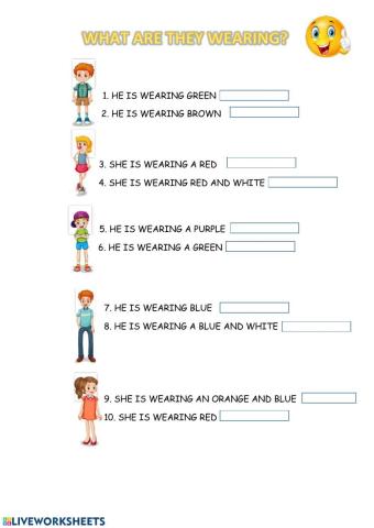 What are you wearing?