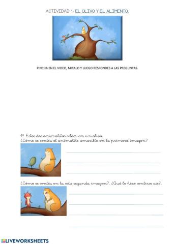 Valores 1 el olivo y el alimento