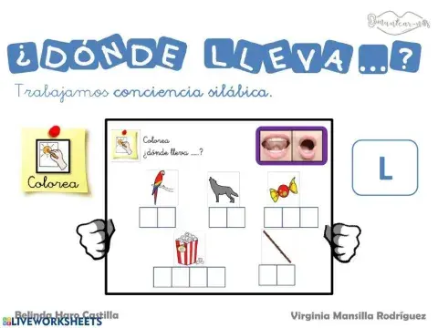 ¿Dónde lleva?...L?