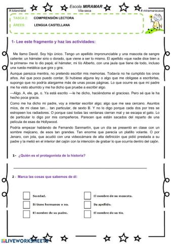 Comprensión Lectora