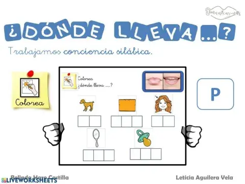 ¿Dónde lleva?...P?