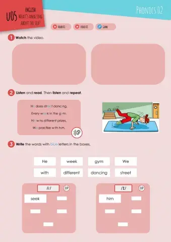 ENG U05 - Phonics 02