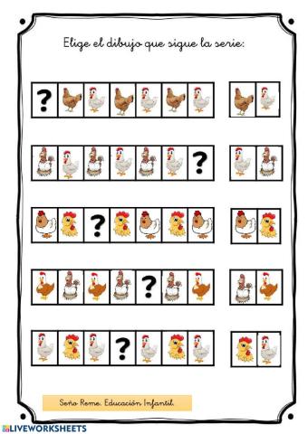 Series de dos elementos