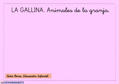 Animales de la granja