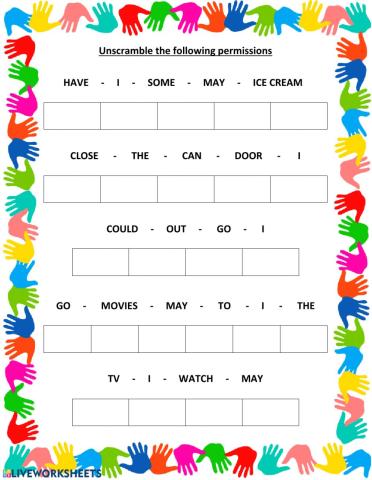 Unscramble permissions