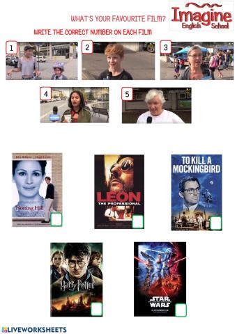 What's your favourite film?