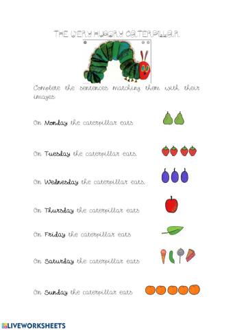 The very hungry caterpillar