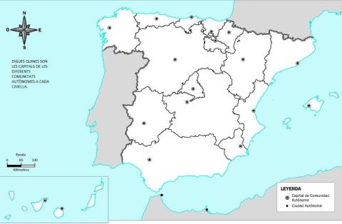 Capitals espanyoles