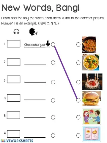 Listen and Speak: Restaurant