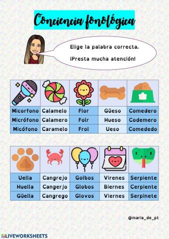 Conciencia fonológica-dislexia