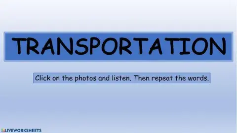 Transportation